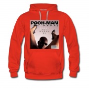 Men's pooh man mc pooh album Hoodie