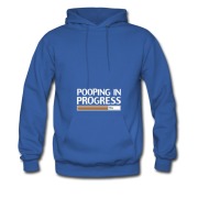 Men's POOPING IN PROGRESS Hoodie