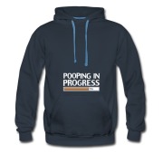 Men's POOPING IN PROGRESS Hoodie