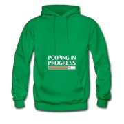 Men's POOPING IN PROGRESS Hoodie