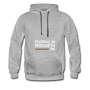 Men's POOPING IN PROGRESS Hoodie