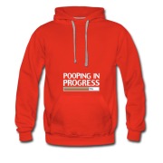 Men's POOPING IN PROGRESS Hoodie