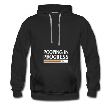 Men's POOPING IN PROGRESS Hoodie