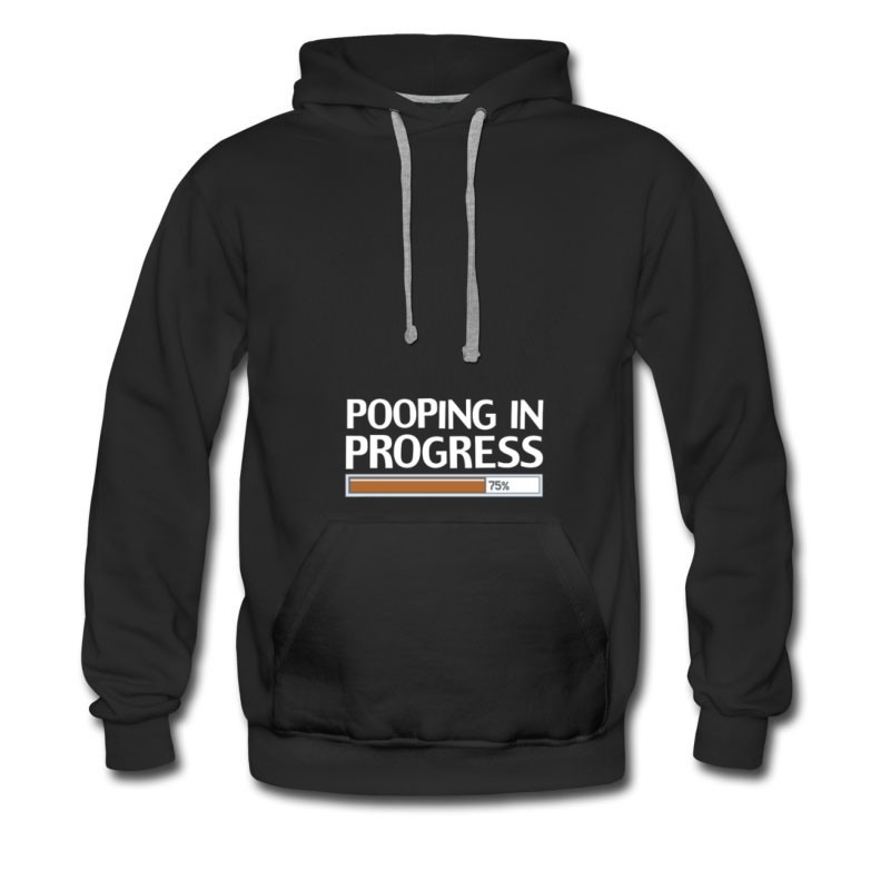Men's POOPING IN PROGRESS Hoodie