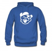 Men's Popeye Face Hoodie