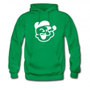 Men's Popeye Face Hoodie
