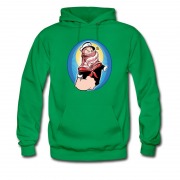 Men's Popeye Lefthand Gone Arabic Style Hoodie