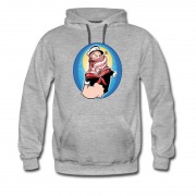 Men's Popeye Lefthand Gone Arabic Style Hoodie