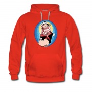 Men's Popeye Lefthand Gone Arabic Style Hoodie