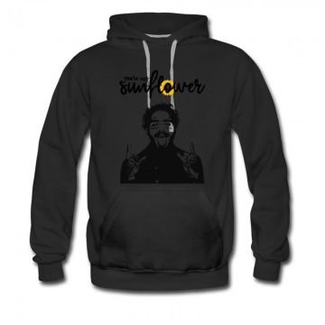 Men's Post Sunflower Hot Design Hoodie