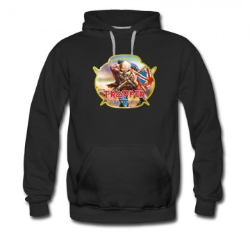 Men's Premium British Beer Troper Iron Maiden Hoodie