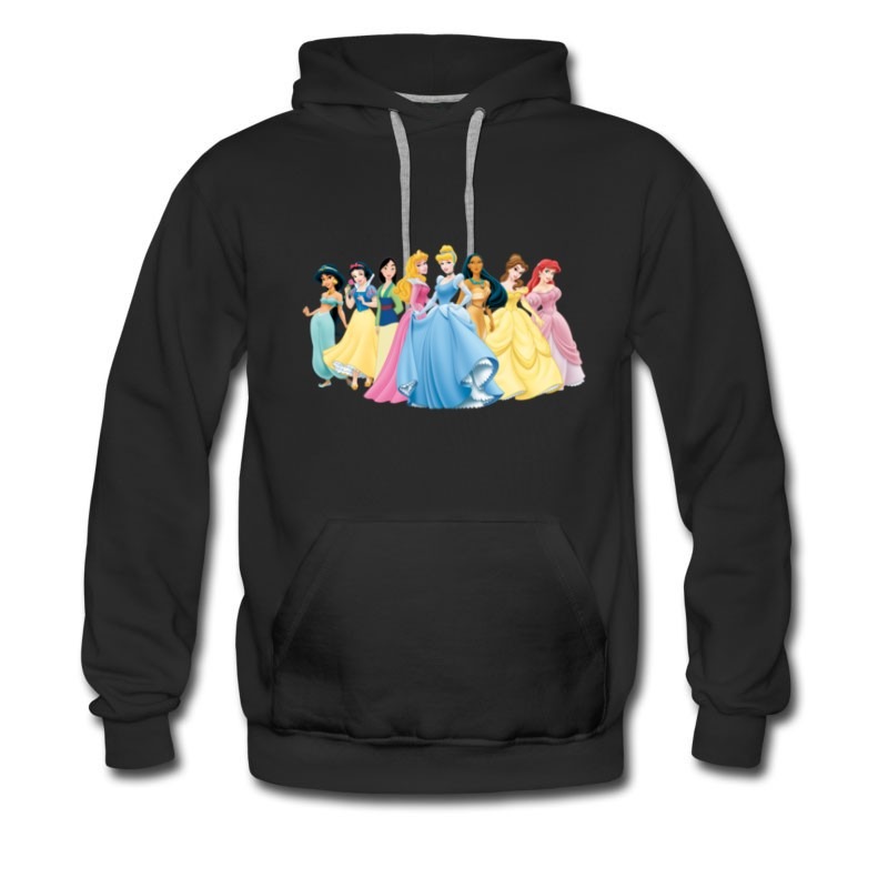 Men's princes cartoon theme Hoodie