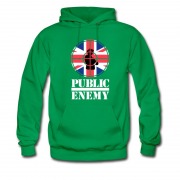 Men's Public Enemy Music Group Style Hoodie