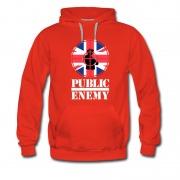 Men's Public Enemy Music Group Style Hoodie