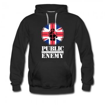Men's Public Enemy Music Group Style Hoodie