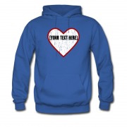 Men's Put Your Text At This Love Hoodie
