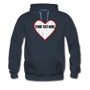 Men's Put Your Text At This Love Hoodie