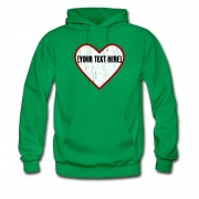Men's Put Your Text At This Love Hoodie
