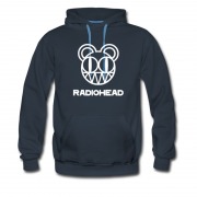 Men's Radiohead Logo Alternative Rock Hoodie