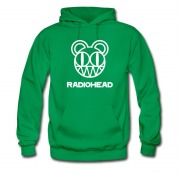 Men's Radiohead Logo Alternative Rock Hoodie