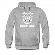 Men's Radiohead Logo Alternative Rock Hoodie