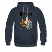 Men's Recess Cartoon Kid Times Hoodie