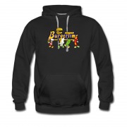 Men's Retro Arcade Video Games Burger Times Hoodie