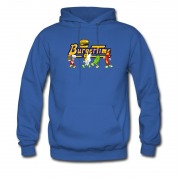 Men's Retro Arcade Video Games Burger Times Hoodie