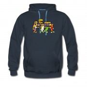 Men's Retro Arcade Video Games Burger Times Hoodie