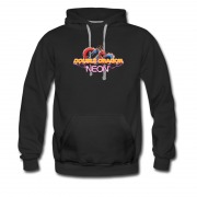 Men's Retro Arcade Video Games Neon Double Dragon Hot Sell Hoodie