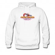 Men's Retro Arcade Video Games Neon Double Dragon Hot Sell Hoodie