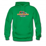 Men's Retro Arcade Video Games Neon Double Dragon Hot Sell Hoodie