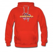 Men's Retro Arcade Video Games Neon Double Dragon Hot Sell Hoodie