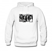 Men's Retro Band Bitch Witch Style Hoodie