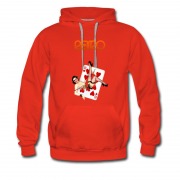 Men's Retro Card 10 Love Girl Sexy Ladies Hoodie