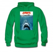 Men's RETRO JAWS POSTER Hoodie