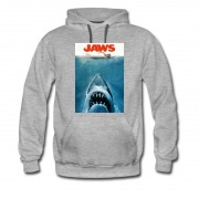 Men's RETRO JAWS POSTER Hoodie