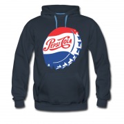 Men's Retro Pepsi Cola Logo Hoodie