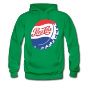 Men's Retro Pepsi Cola Logo Hoodie