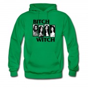 Men's Retro Tee Bitch Witch Awesome Style Hoodie