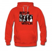 Men's Retro Tee Bitch Witch Awesome Style Hoodie