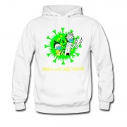 Men's Rick And Morty Corona Wash Your Hand Hoodie