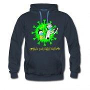 Men's Rick And Morty Corona Wash Your Hand Hoodie