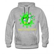 Men's Rick And Morty Corona Wash Your Hand Hoodie