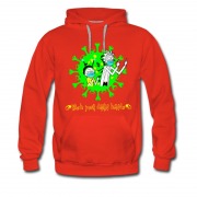 Men's Rick And Morty Corona Wash Your Hand Hoodie