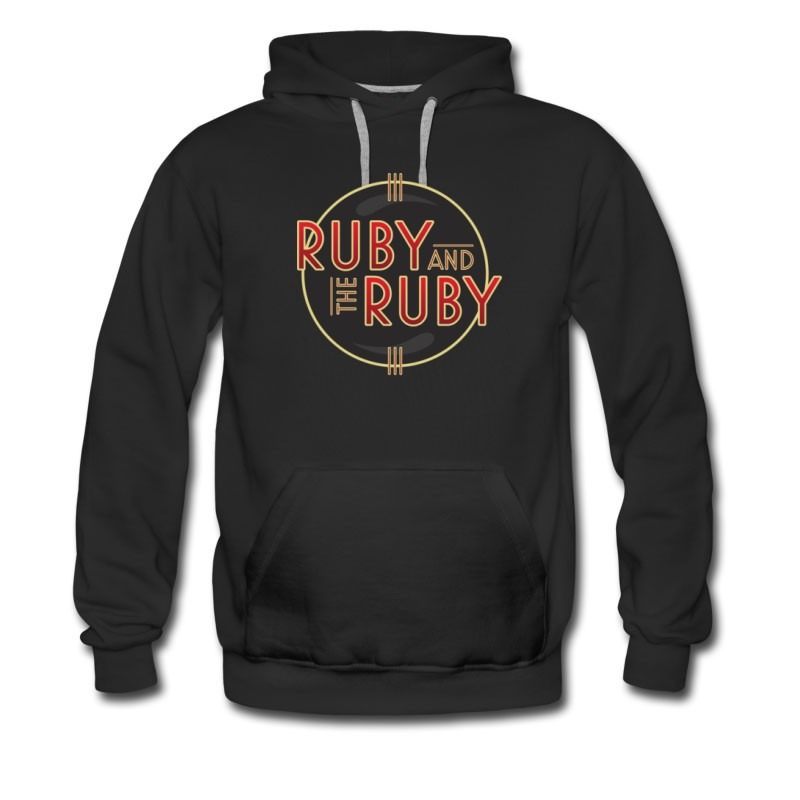 Men's Ruby And The Ruby Cartoon Hoodie
