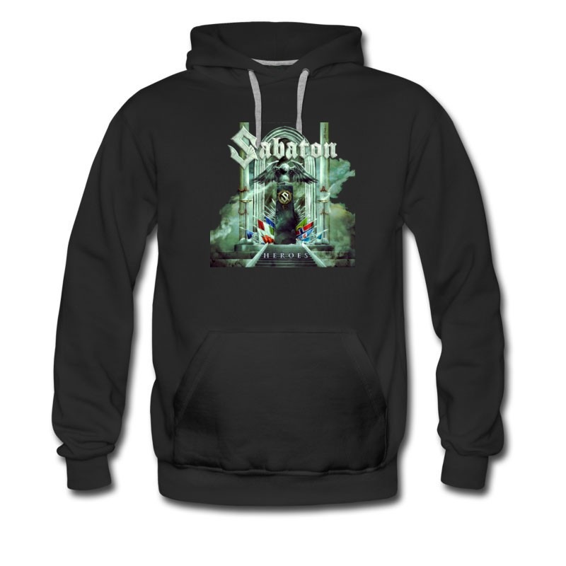Men's Sabaton Heavy Metal Rock Hoodie