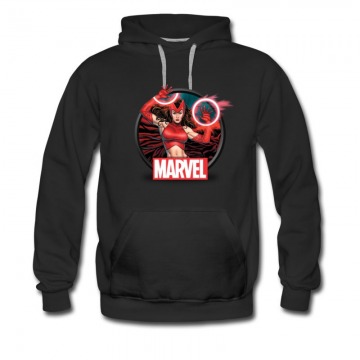 Men's Scarlet Witch Marvel Heroin Character Hoodie