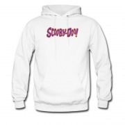 Men's Scooby Doo Logo Cartoon Hoodie