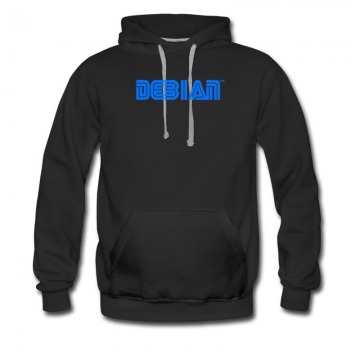 Men's Sega Parody Style Debian Hoodie